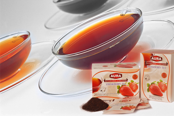 strawberry tea